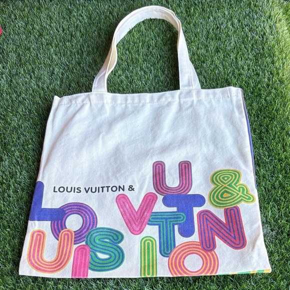 LOUIS VUITTON Limited Edition Novelty Canvas Eco Japan Tote Bag - Picture 2 of 7